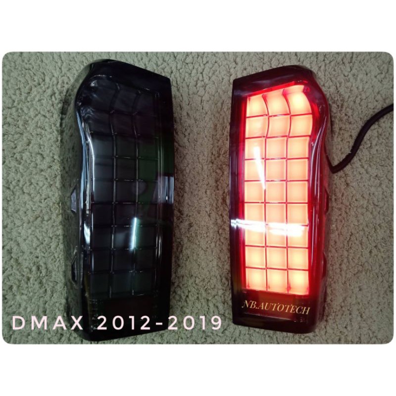 ไฟท้ายดีแมค dmax 2012 2013 2014 2015 2016 2017 2018 2019 ไฟเลี้ยววิ่ง ไฟท้ายแต่งดีแมค tail lamp dmax