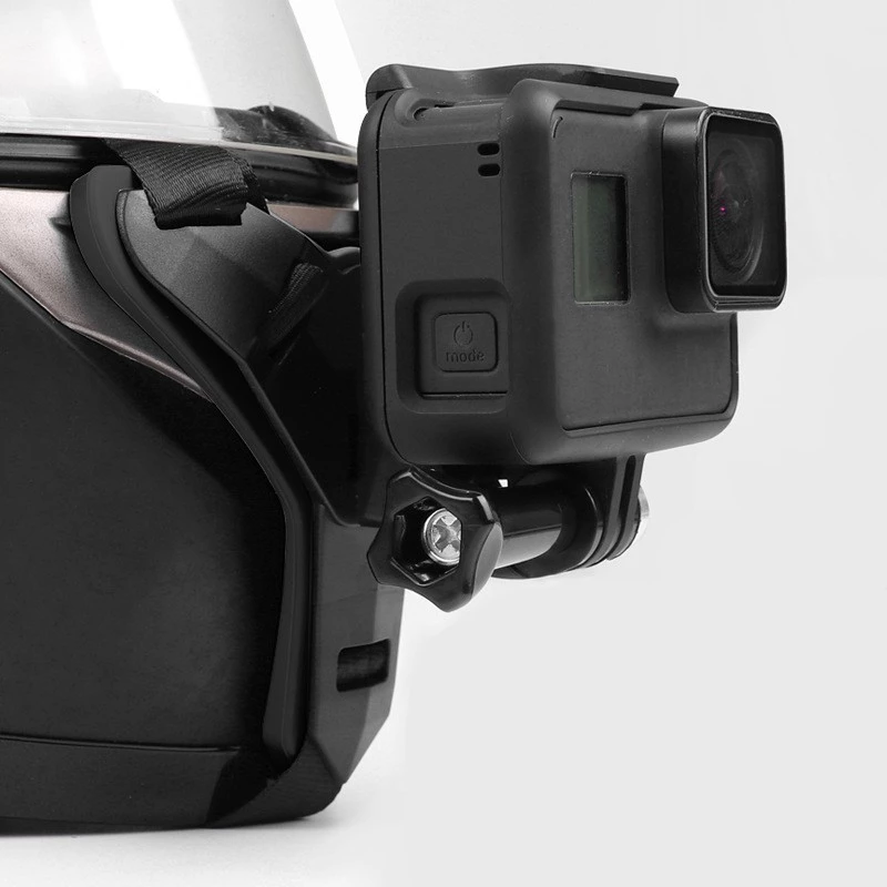 ขาตั้งกล้องติดหมวกกันน็อคสําหรับ dji/gopro hero 8 7 6 5 sjcam action camera thumbnail 9