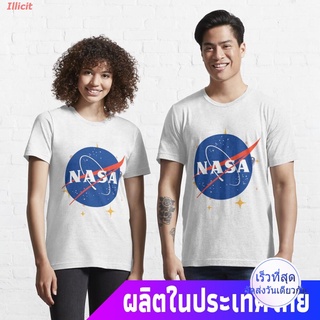 Illicit เสื้อยืดกีฬา NASA T Shirt Essential T-Shirt Mens Womens T-shirts