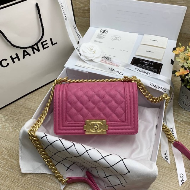 🛍NEW CC BOY BAG🛍ORIGINAL🛍HOTPINK🛍