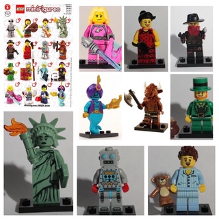 [แยกขาย !! ทุกชิ้น อุปกรณ์ครบ ของแท้ ของใหม่ ไม่เคยเอามาเล่น !! ] LEGO 8827 (year 2012) - Minifigures Series 6