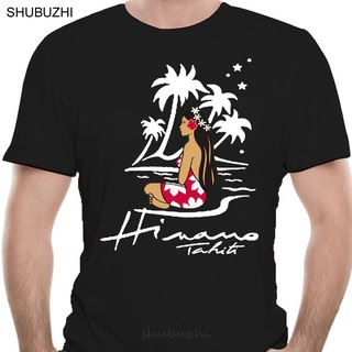 เสื้อยืดผ้าฝ้ายพิมพ์ลายขายดี เสื้อยืด ผ้าฝ้าย พิมพ์ลายโลโก้ Hinano Tahiti แฟชั่นฤดูร้อน สําหรับผู้ชาย