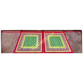 ผ้าปูอาสนะสำหรับพระสงฆ์/ผ้าปูนั่งหมอนนอนเล่น แบบที่ 2/( Asana cloth, seat cloth for monks/seat cloth and pillow)