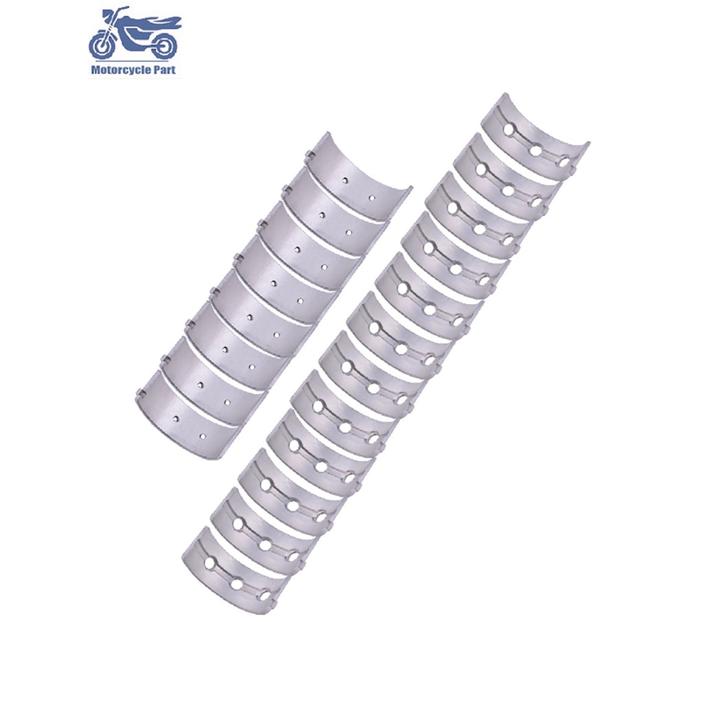 Crankshaft Tile & Connect Rod Bearing Set 30mm +25 +50 +75 +100 For Honda VFR400Z VFR400 NC21 NC24 N