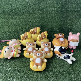 โมเดล ริลัคคุมะ rilakkuma ,โดราเอม่อน ,มินเนี่ยน งาน McDonald’s  มือ2 สภาพน่าสะสมมาก✅✅✅