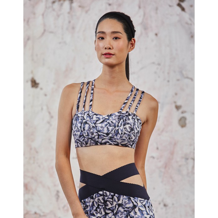 OPHELIA BRA - CHROME NAVY