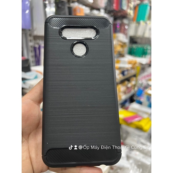LG K51 Chung Q51 เคสกันกระแทกสีดํายืดหยุ่น