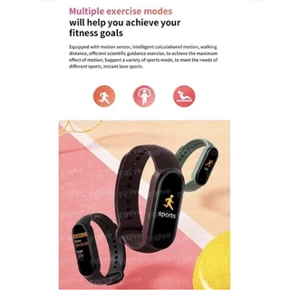 🔥ส่งไวจากไทย🔥นาฬิกาอัจฉริยะ M6 smart watch วัดอัตราการเต้นหัวใจ กันน้ำ