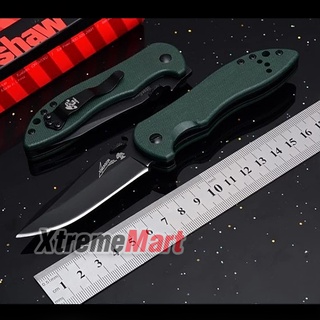 มีดพับ Kershaw 6074 Emerson CQC-5K ใบดำ ด้ามG10 สี OD Green (6074OLBLK)