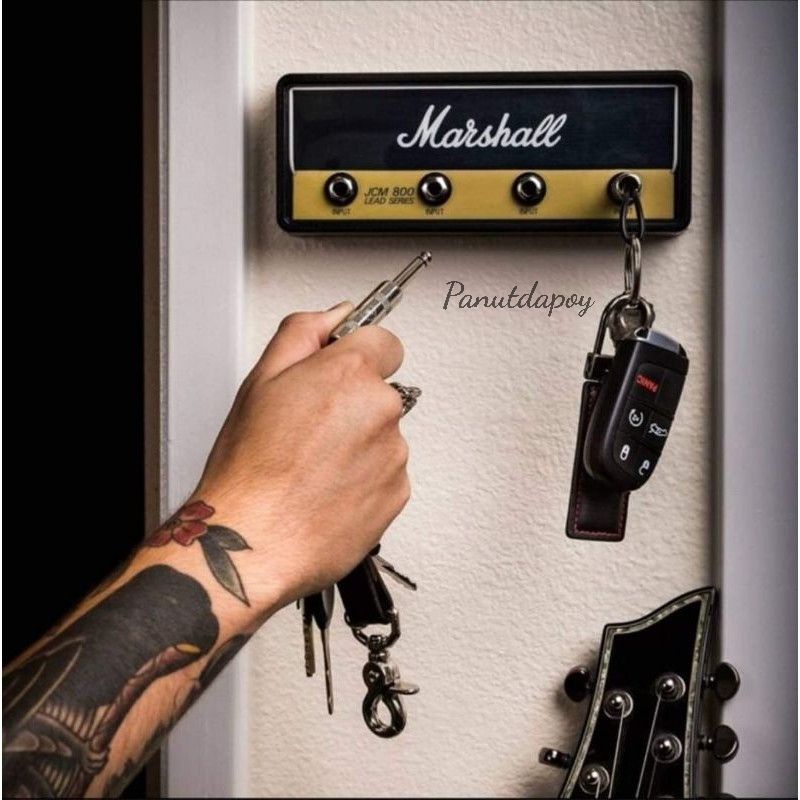 ‼️ลดล้าง Stock‼️พร้อมส่ง ที่ห้อยพวงกุญแจ ที่เสียบกุญแจ Marshall พวงกุญแจ ตกแต่งห้อง ที่แขวนพวงกุญแจ 