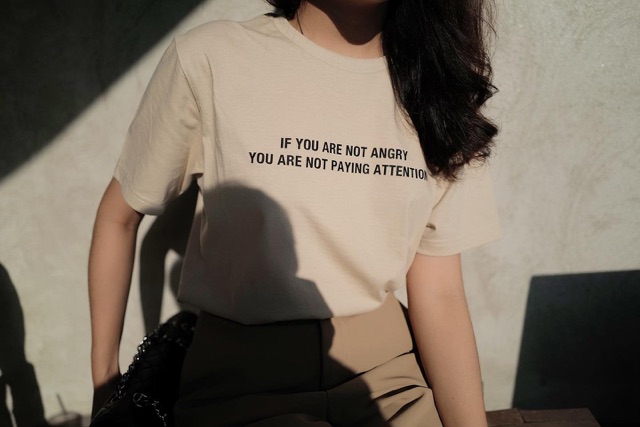 IF YOU ARE NOT ANGRY