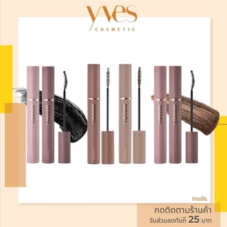 🌟พร้อมส่งด่วน!!! ส่งฟรี 🌟Mude Inspire Curling Mascara พร้อมส่ง2สี 2สูตร มาสคาร่าที่มีหัวแปรงเรียวเล็ก ติดทนทั้งวัน