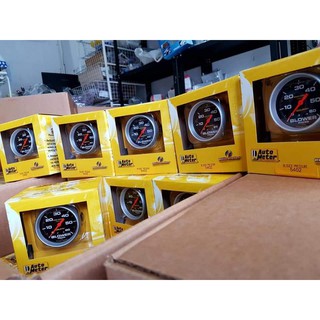 Auto meter เเท้ มีหน้าดำ 60 กับ 35 psi