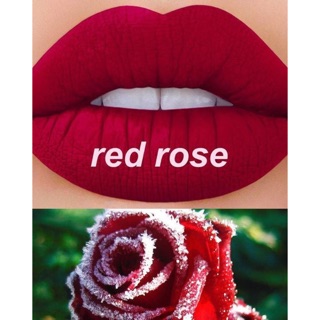 Lime Crime Velvetines # red rose