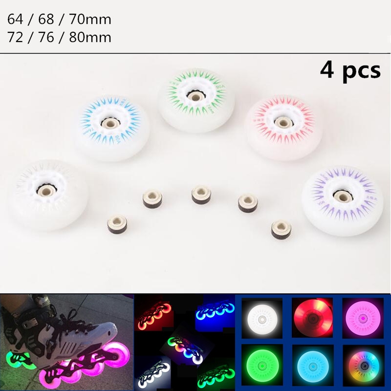 68mm inline wheels