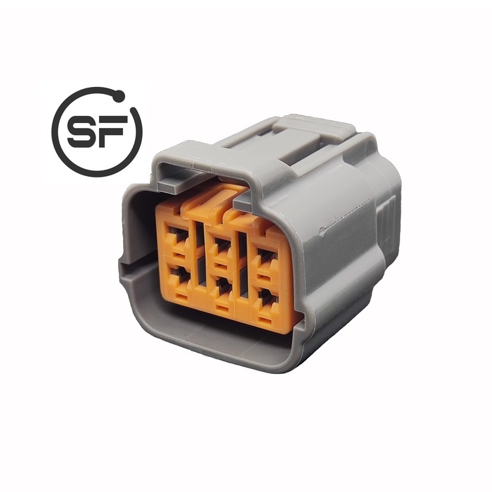 Proton Saga FLX FL Preve Head Lamp ขั้วต่อซ็อกเก็ต 6 พิน