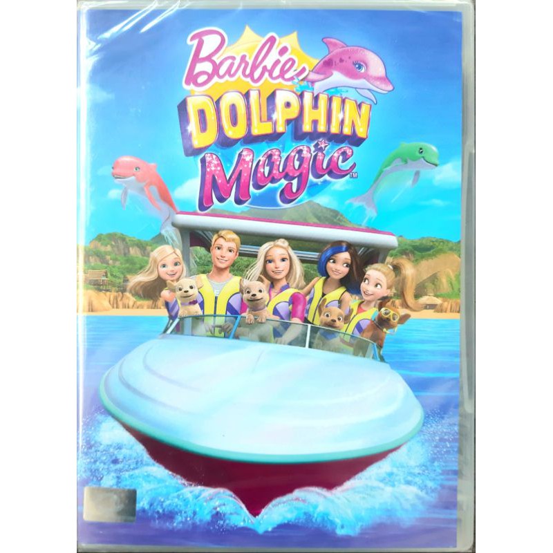 DVD การ์ตูน Barbie ตอน Barbie Dolphin magic ลิขสิทธ์แท้ มือหนึ่งในซีล