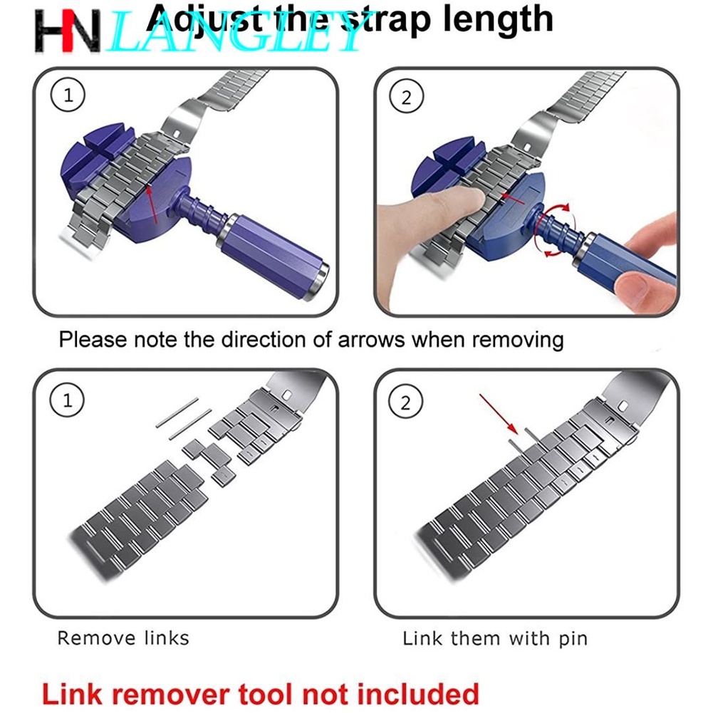 สายนาฬิกาข้อมือ สเตนเลส โลหะ สีดํา เงิน 18 มม. 20 มม. 22 มม. 24 มม. สําหรับผู้ชาย ผู้หญิง