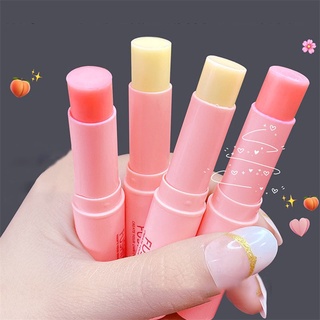 ลิปบาล์ม ลิปบล์ามกลิ่นพีช Natural Lip Balm Peach