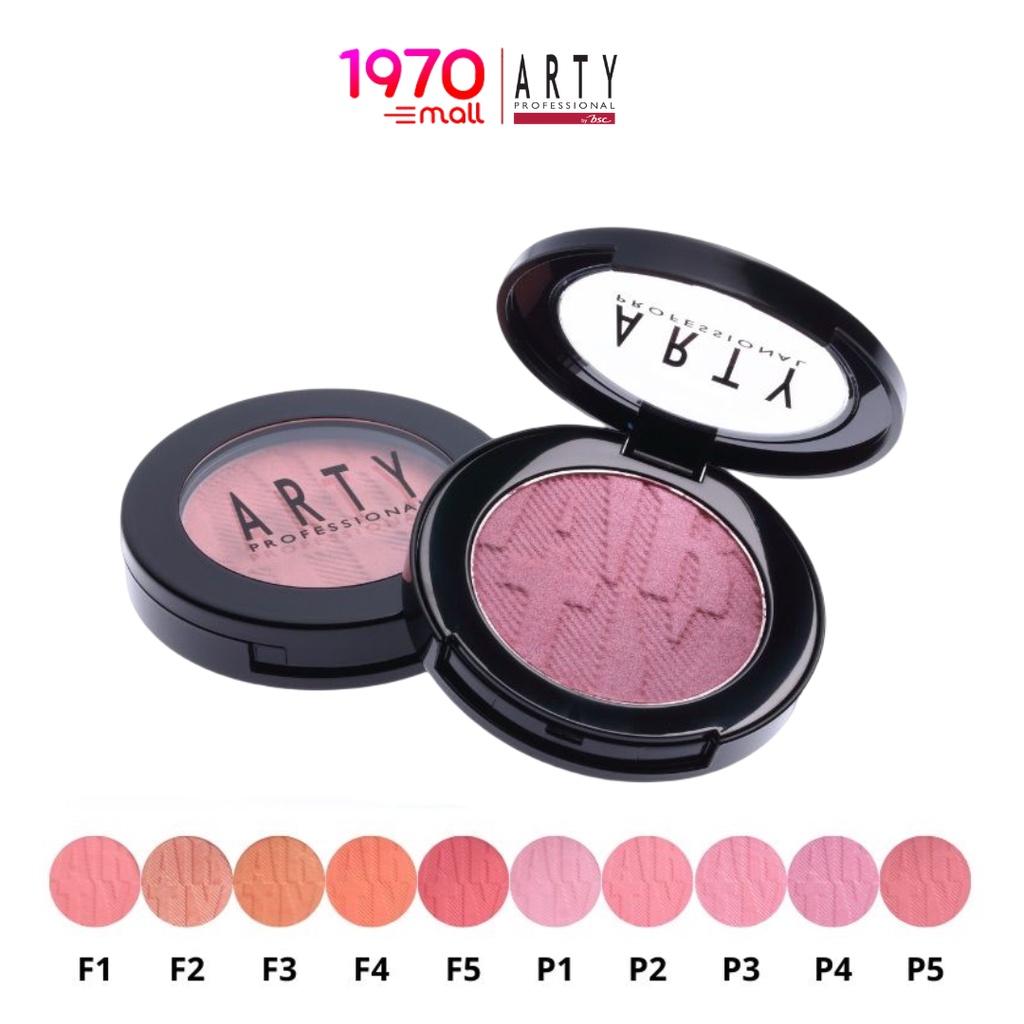 [CLEARANCE] ARTY PROFESSIONAL BLUSH ON 3.5g. บลัชออน ปัดแก้ม เนื้อฝุ่นเนียนละเอียด เกลี่ยง่าย เม็ดสีสวยคมชัด ติดทนนาน