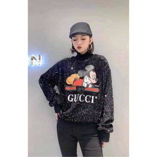 เสื้อสแวตเตอร์แขนยาวงานเบรนGGไฮเอนนำเข้าพร้อมส่ง