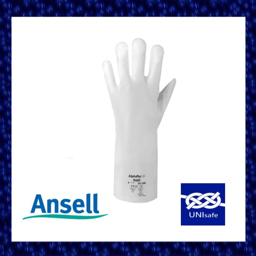 ถุงมือลามิเนต Ansell Alphatec 02-100