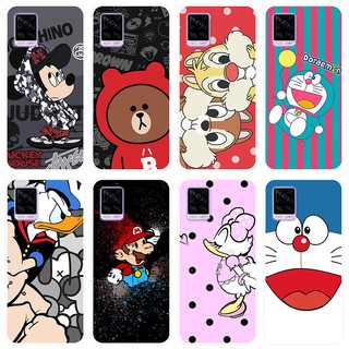 เคสสำหรับ Vivo V20 Pro Case Silicone Back Cover Soft Casing Vivo V20 Pro 2020 V20Pro cartoon TPU เคส