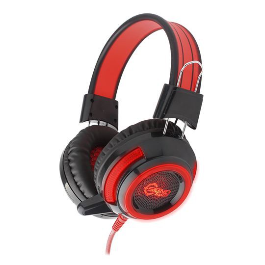 Signo HP-805 THUNDER หูฟังเกมมิ่งส่องสว่าง ขนาด 40 มม. สีดำ