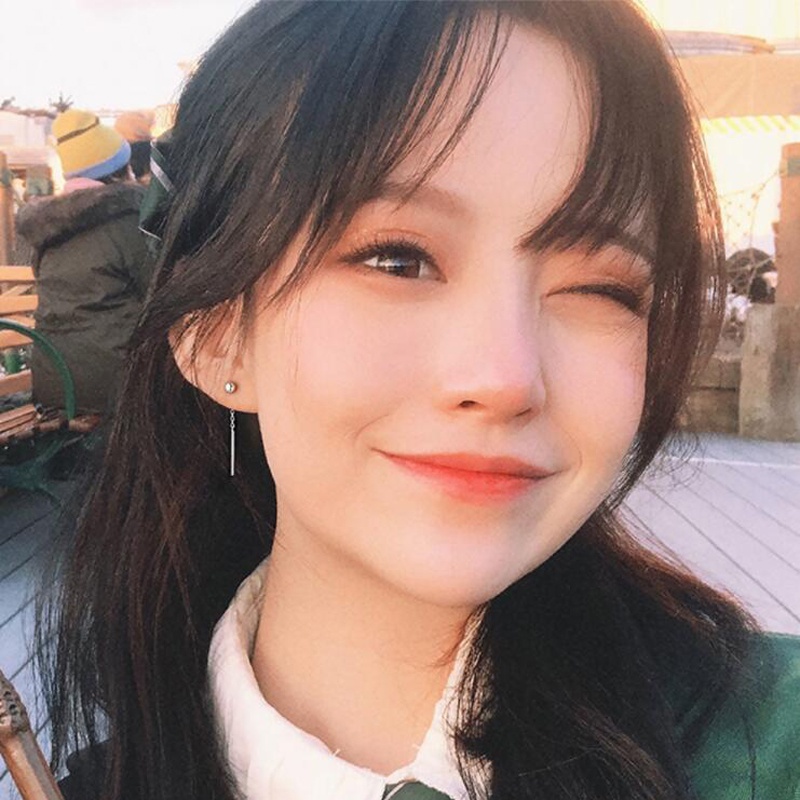 Roselife S925 ต่างหูโซ่ลูกปัดประดับพู่สําหรับผู้หญิง 1 คู่ - รูปที่ 3