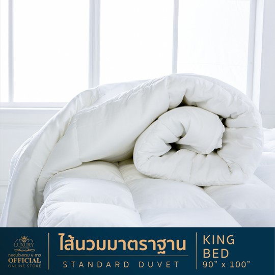 ไส้นวมมาตรฐาน 6 ฟุต (90"x100")
