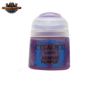 [BSAพร้อมส่ง] Citadel : LAYER: XEREUS PURPLE (12ML) สีอะคริลิคสำหรับทาโมเดล