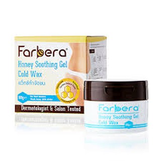 Farbera Honey Soothing Gel Cold Wax 100g. (แว็กซ์น้ำผึ้งเย็น)