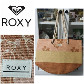 ของแท้.. ROXY กระเป๋าสะพาย  Sunseeker 30L Straw Beach Bag