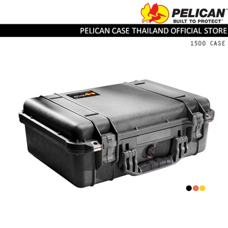 Pelican 1500 case with foam (แบรนด์อันดับ No.1 กล่องกันน้ำกันกระเเทก)