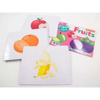 MISBOOK การ์ด Flash Card - Fruits