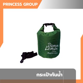 กระเป๋ากันน้ำ สีเขียวทหาร ขนาด 5 L รหัส 054