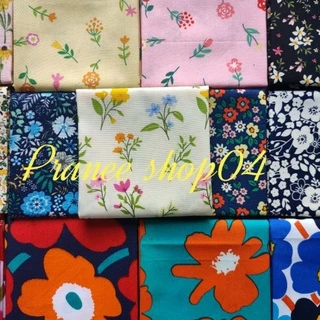 🌺 ลายดอกไม้🌺 ผ้าเช็ดหน้า🌺คอตต้อน100%🌺พิมพ์ลายชัดสีสดใส🌺เย็บแบบม้วนริม🌺Made in Thiland🇹🇭🇹🇭🇹🇭🌺เนื้อสัมผัสนิ่มน่าใช้🌺