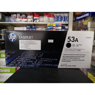 [[ลดล้างสต็อกจ้า!!!] ตลับหมึก TONER HP แท้ 53A (Q7553A) สีดำ