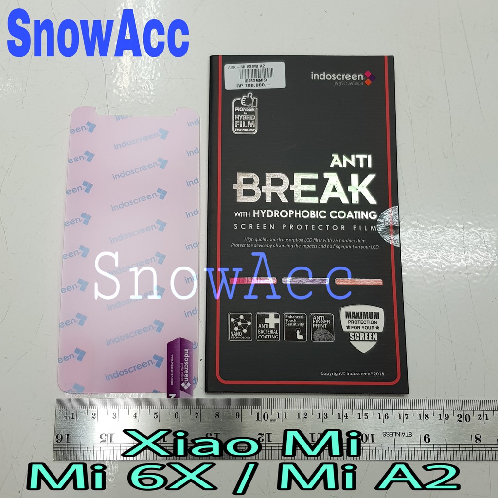 กันรอย INDOSCREEN ANTI-BREAK XIAO Mi XiaoMi Mi A2