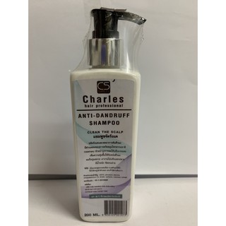 CS Charles Hair professional Anti-Dandruff Shampoo แชมพูขจัดรังแค 200มล.