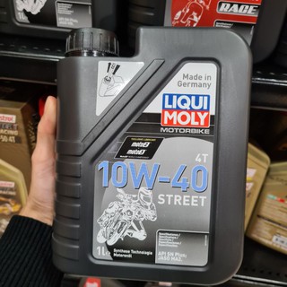 น้ำมัน (LIQUI MOLY) 4T 10W-40 STREET 1L