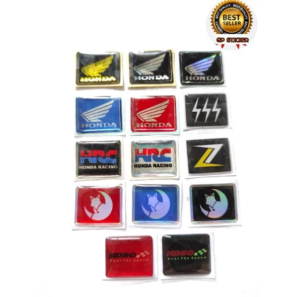 HONDA SPEEDOMETER LOGO RAISED EMBLEM HONDA VARIATION REPLACEMENT HONDA HRC KOSO Z SSS TRUSTTED QUALITY