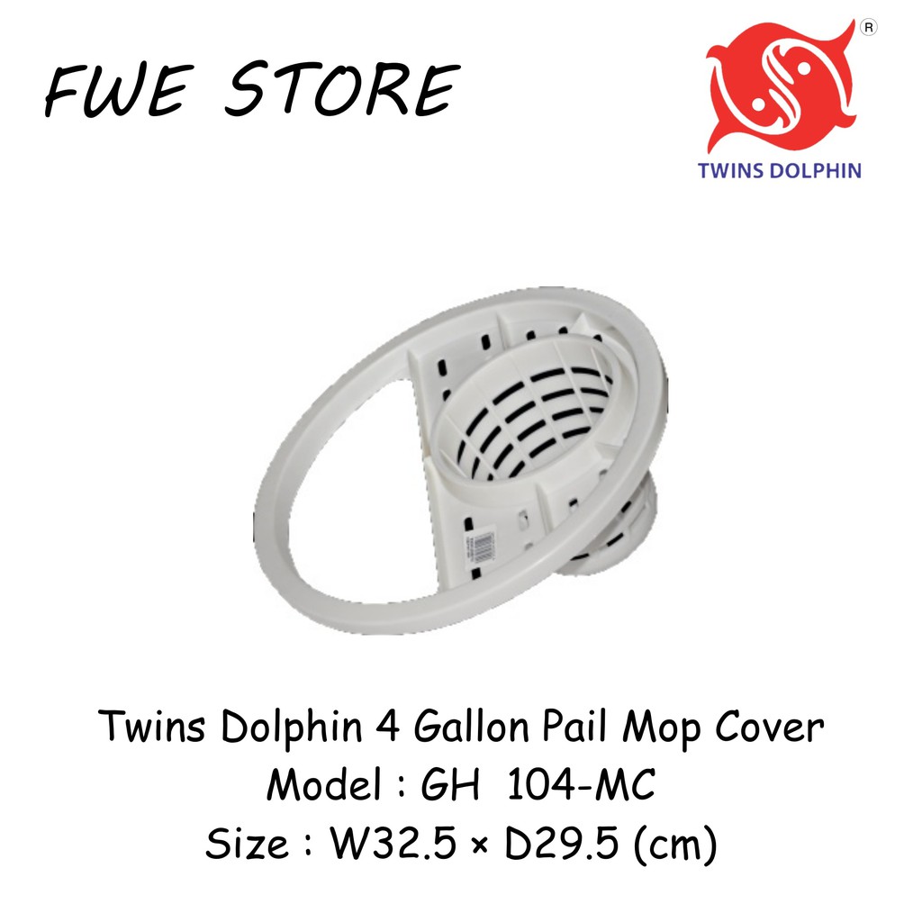 Twins Dolphin 4 Gallon Pail Mop Cover GH104MC