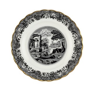 Spode Black Italian 250th Anniversary Plate จาน 6.5"