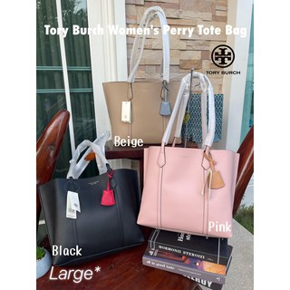 Tory Burch Womens Perry Tote Bag กระเป๋าสะพายใบใหญ่