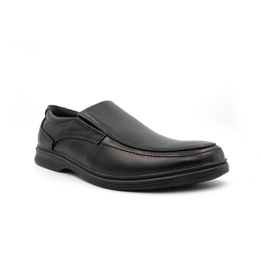 BATA MEN'S DRESS CAMPUS รองเท้าทำงานชาย/นักศึกษา แบบสวม สีดำ รหัส 8516484
