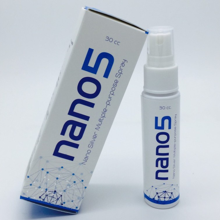 Nano5  Spray (นาโนไฟท์) รักษาบาดแผลในสัตว์เลี้ยง 30 ml.