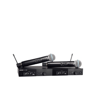 SHURE SLXD24DA/B58-M55 ไมค์ลอย มือถือคู่ แบบดิจิตอล 24 บิต คลื่นความถี่ 694-703 MHz และ 748-758 MHz