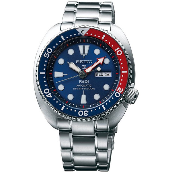 Seiko Prospex PADI Turtle Special Edition นาฬิกาข้อมือผู้ชาย สายสแตนเลส รุ่น SRPA21K1