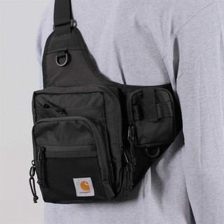 Carhartt กระเป๋าสะพายข้าง น้ําหนักเบา ลําลอง จุของได้เยอะ สไตล์สตรีท เรียบง่าย สําหรับผู้ชาย